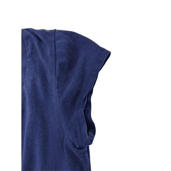 Women's So Blue Small V Neck Top Soft Knit 13d - Picture 6 of 9